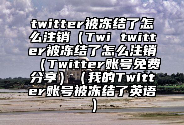 twitter被冻结了怎么注销（Twi twitter被冻结了怎么注销（Twitter账号免费分享）（我的Twitter账号被冻结了英语）