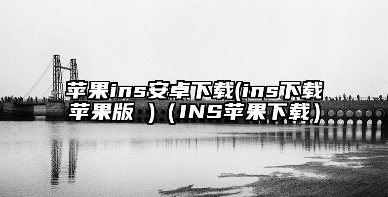 苹果ins安卓下载(ins下载苹果版 )（INS苹果下载）