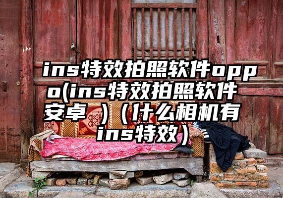 ins特效拍照软件oppo(ins特效拍照软件安卓 )（什么相机有ins特效）