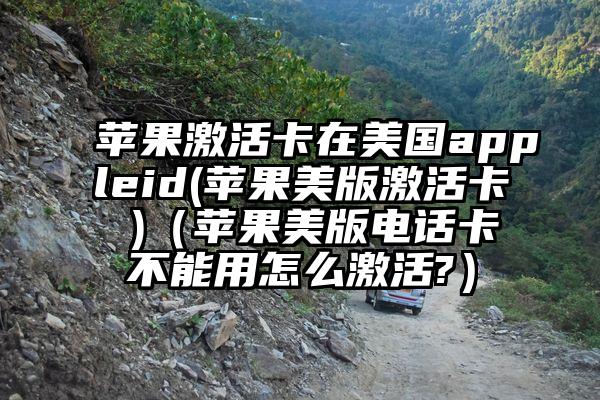 苹果激活卡在美国appleid(苹果美版激活卡 )（苹果美版电话卡不能用怎么激活?）