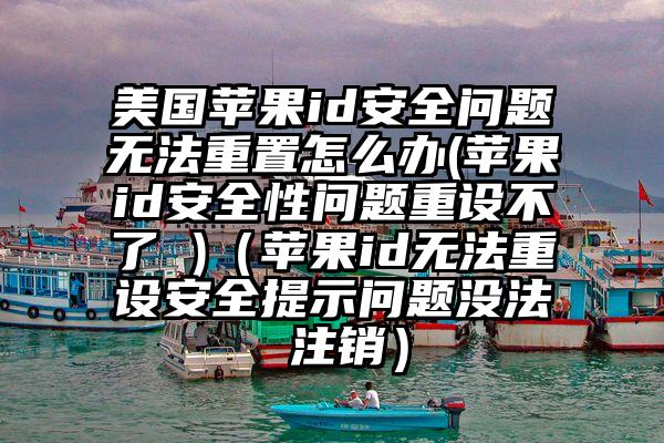 美国苹果id安全问题无法重置怎么办(苹果id安全性问题重设不了 )（苹果id无法重设安全提示问题没法 注销）