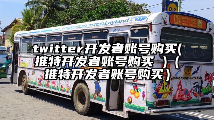 twitter开发者账号购买(推特开发者账号购买 )（推特开发者账号购买）