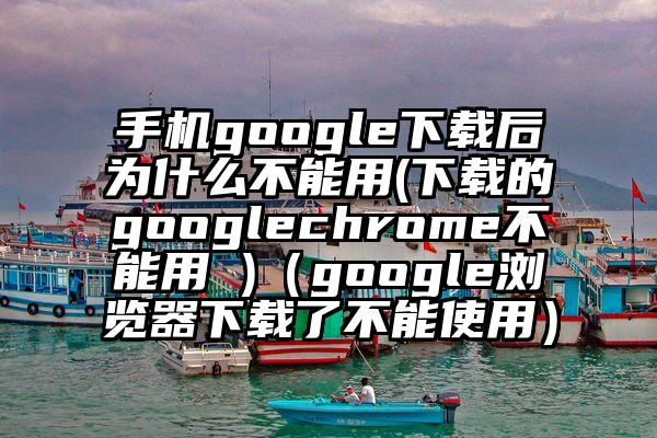 手机google下载后为什么不能用(下载的googlechrome不能用 )（google浏览器下载了不能使用）