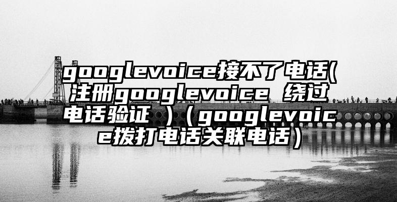 googlevoice接不了电话(注册googlevoice 绕过电话验证 )（googlevoice拨打电话关联电话）