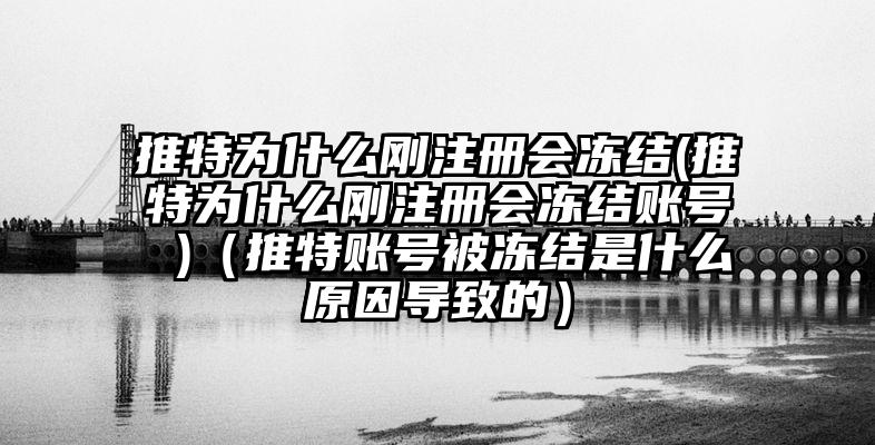 推特为什么刚注册会冻结(推特为什么刚注册会冻结账号 )（推特账号被冻结是什么原因导致的）