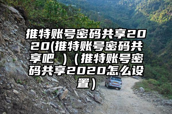 推特账号密码共享2020(推特账号密码共享吧 )（推特账号密码共享2020怎么设置）