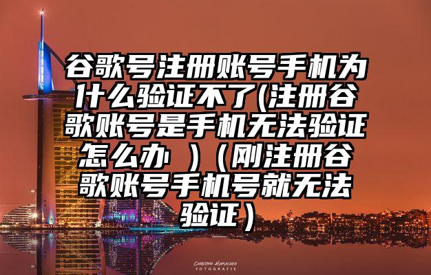 谷歌号注册账号手机为什么验证不了(注册谷歌账号是手机无法验证怎么办 )（刚注册谷歌账号手机号就无法验证）
