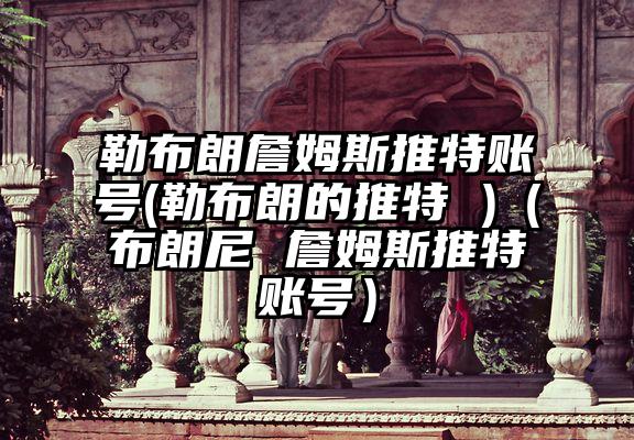 勒布朗詹姆斯推特账号(勒布朗的推特 )（布朗尼 詹姆斯推特账号）