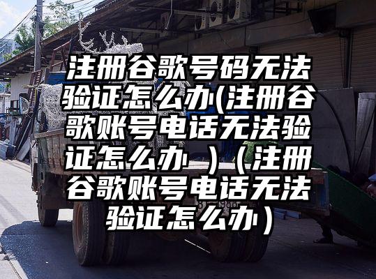 注册谷歌号码无法验证怎么办(注册谷歌账号电话无法验证怎么办 )（注册谷歌账号电话无法验证怎么办）