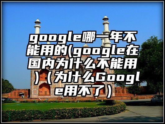 google哪一年不能用的(google在国内为什么不能用 )（为什么Google用不了）