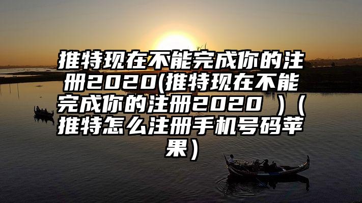 推特现在不能完成你的注册2020(推特现在不能完成你的注册2020 )（推特怎么注册手机号码苹果）