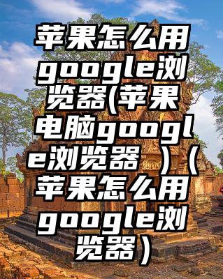 苹果怎么用google浏览器(苹果电脑google浏览器 )（苹果怎么用google浏览器）