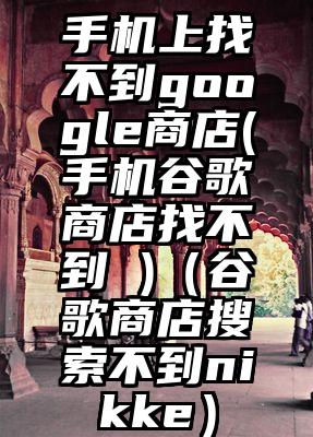 手机上找不到google商店(手机谷歌商店找不到 )（谷歌商店搜索不到nikke）