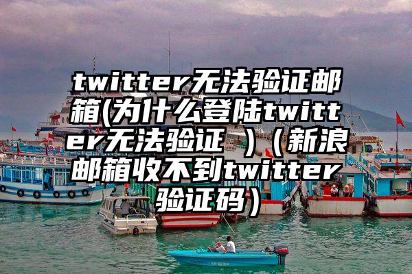 twitter无法验证邮箱(为什么登陆twitter无法验证 )（新浪邮箱收不到twitter验证码）