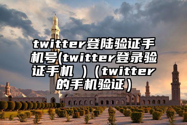 twitter登陆验证手机号(twitter登录验证手机 )（twitter的手机验证）