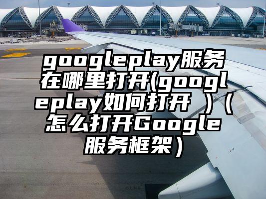 googleplay服务在哪里打开(googleplay如何打开 )(怎么打开Google服务框架)