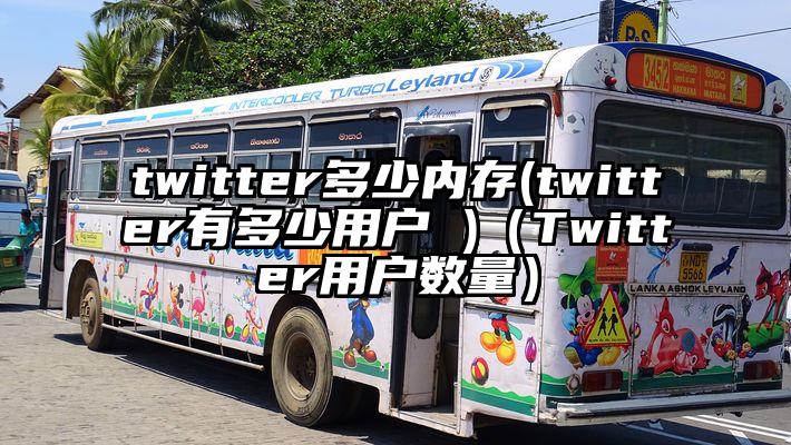 twitter多少内存(twitter有多少用户 )（Twitter用户数量）