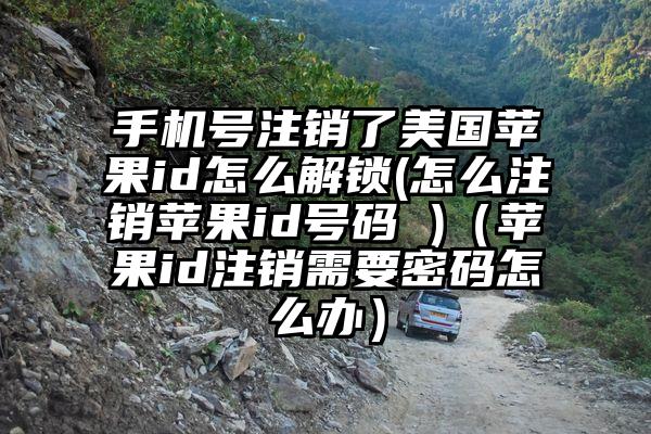 手机号注销了美国苹果id怎么解锁(怎么注销苹果id号码 )（苹果id注销需要密码怎么办）
