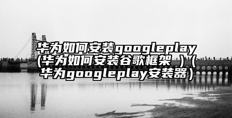 华为如何安装googleplay(华为如何安装谷歌框架 )（华为googleplay安装器）
