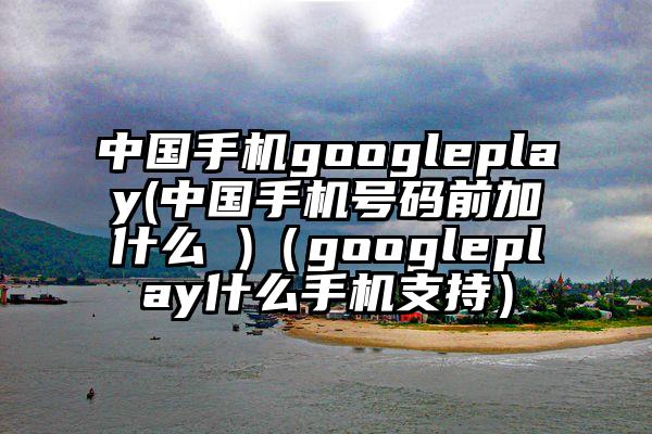 中国手机googleplay(中国手机号码前加什么 )（googleplay什么手机支持）