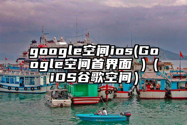 google空间ios(Google空间首界面 )（iOS谷歌空间）