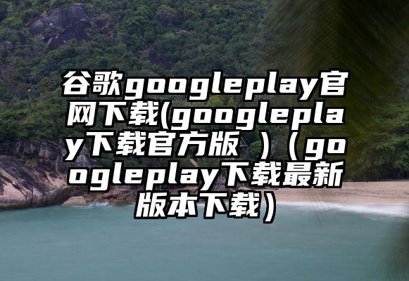 谷歌googleplay官网下载(googleplay下载官方版 )（googleplay下载最新版本下载）