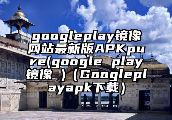 googleplay镜像网站最新版APKpure(google play镜像 )（Googleplayapk下载）