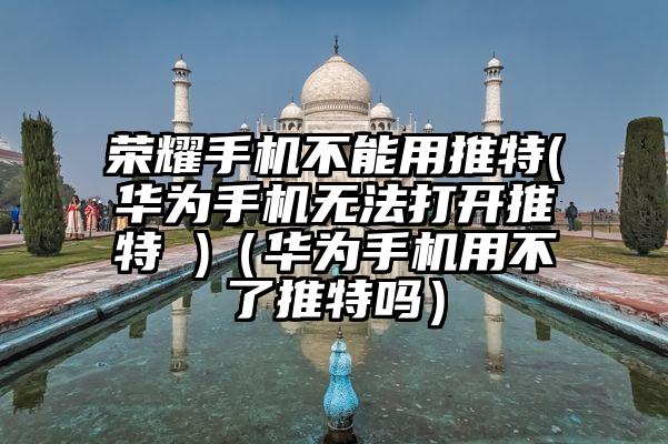 荣耀手机不能用推特(华为手机无法打开推特 )（华为手机用不了推特吗）