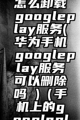 华为手机怎么卸载googleplay服务(华为手机googleplay服务可以删除吗 )（手机上的googleplay服