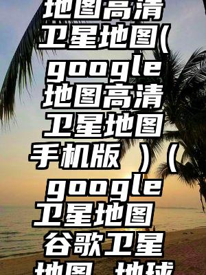 google地图高清卫星地图(google地图高清卫星地图手机版 )（google卫星地图 谷歌卫星地图 地球在线）