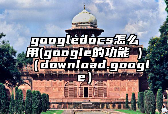 googledocs怎么用(google的功能 )（download.google）