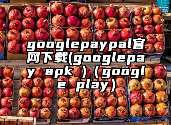 googlepaypal官网下载(googlepay apk )（google play）