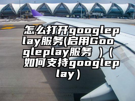 怎么打开googleplay服务(启用Googleplay服务 )（如何支持googleplay）